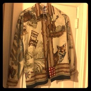 Vintage silk shirt